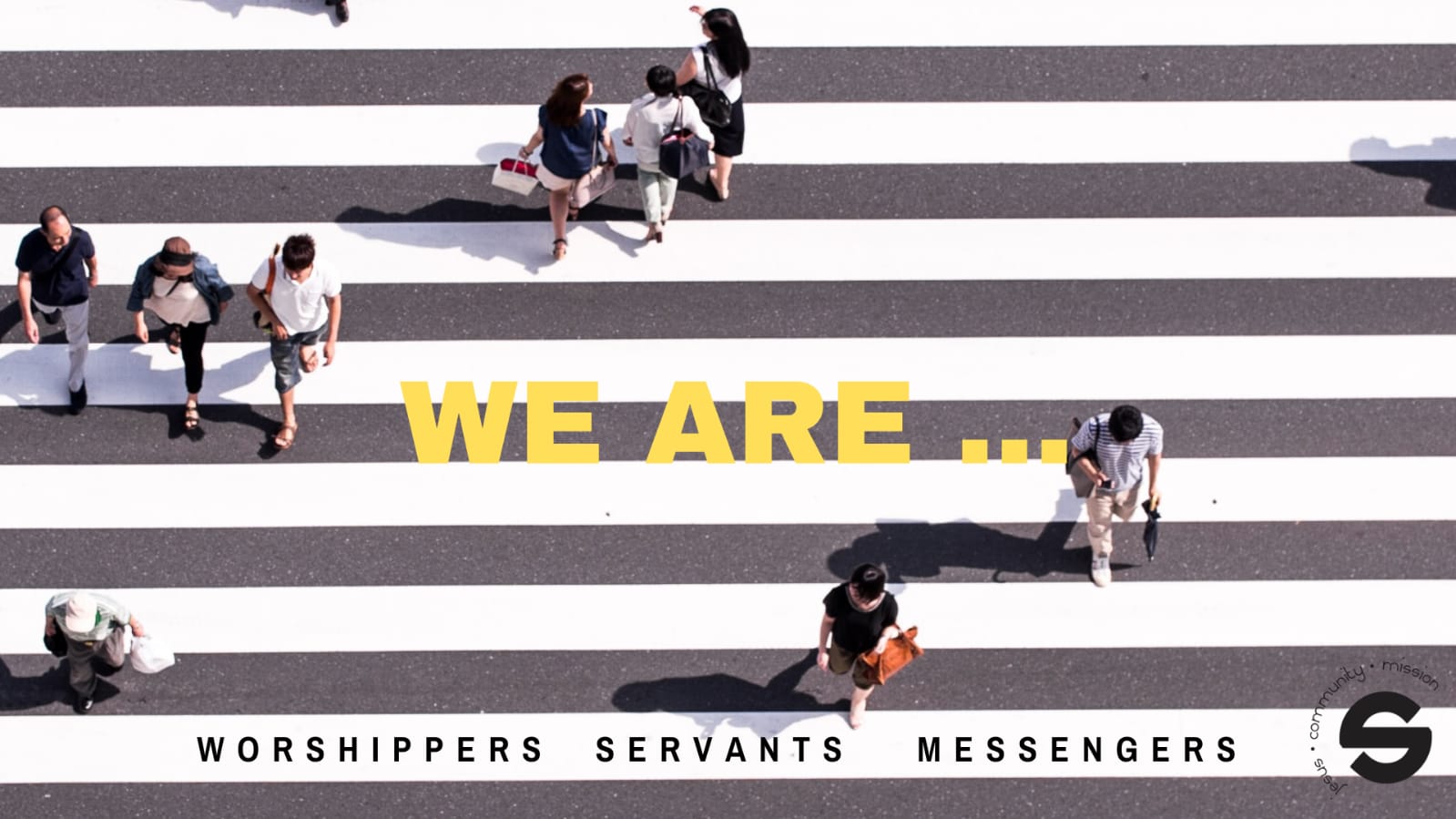 We are messengers by Robbie Knowles.