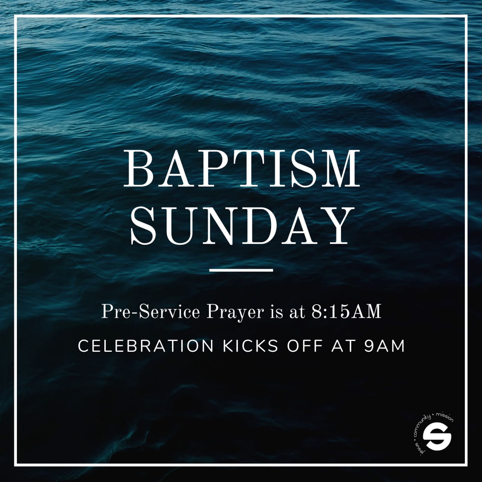 Baptism Sunday by Harry Lourens.
